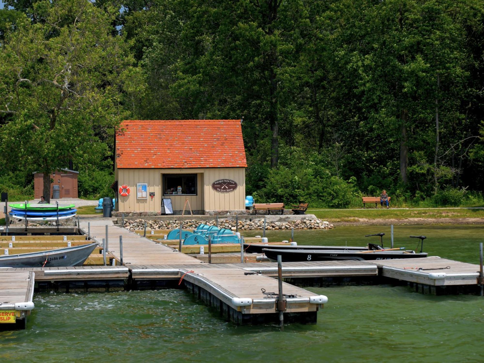 Potawatomi Inn&Cabins Angola Esterno foto